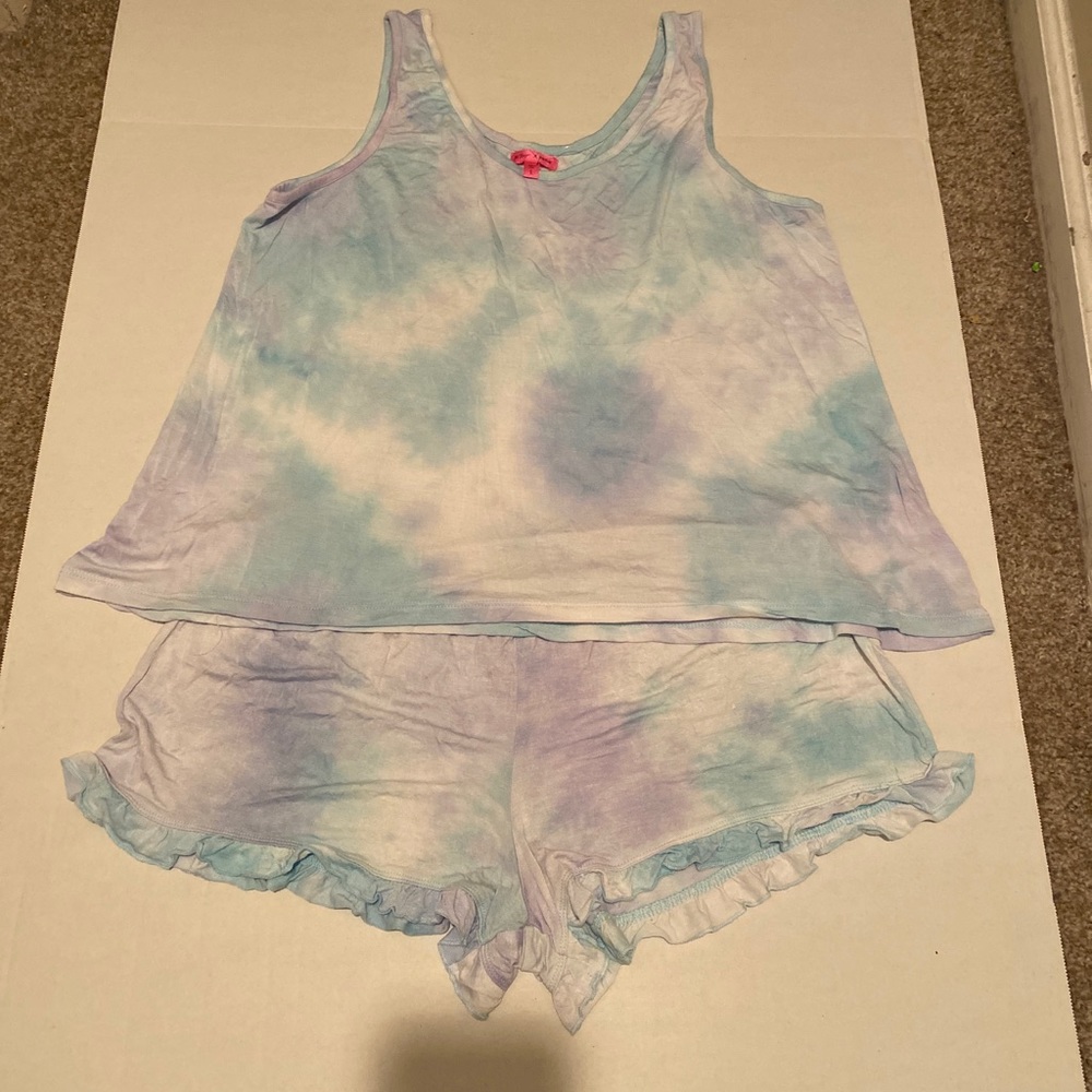 Betsy Johnson Tie Dye Pj Set NWOT
